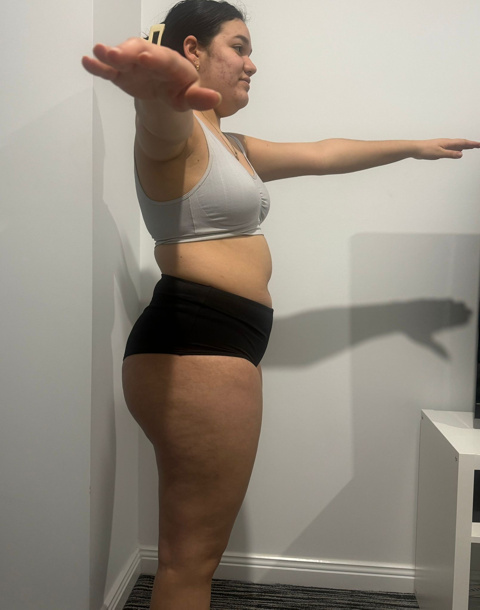 Sofia one month into personal training and nutrition coaching